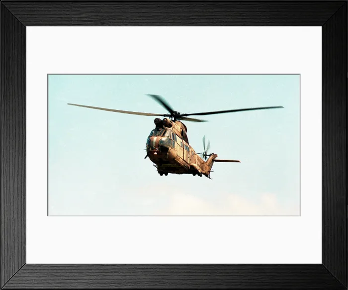 Framed Print : Westland-Aerospatiale Puma HC.1 XW217 - G Framed Print : Westland-Aerospatiale Puma HC.1 XW217 - G