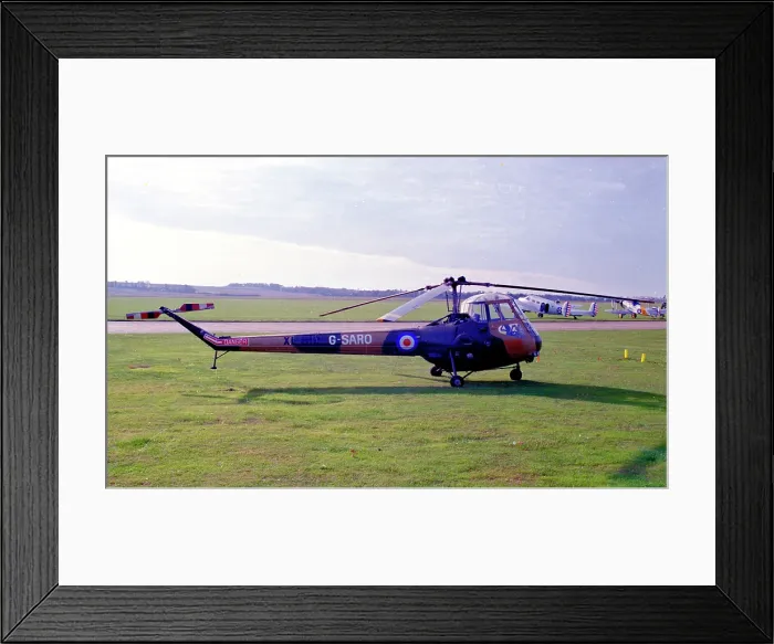 Framed Print : Saunders-Roe Skeeter AOP.12 G-SARO - XL812 Framed Print : Saunders-Roe Skeeter AOP.12 G-SARO - XL812