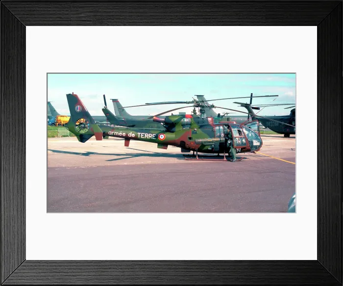 Framed Print : Aerospatiale SA.342M Gazelle AEH Framed Print : Aerospatiale SA.342M Gazelle AEH