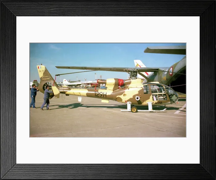 Framed Print : Aerospatiale SA.342L Gazelle F-WTNA Framed Print : Aerospatiale SA.342L Gazelle F-WTNA