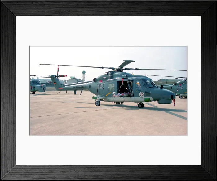 Framed Print : Westland Super Lynx MK.88A 83+19 Framed Print : Westland Super Lynx MK.88A 83+19