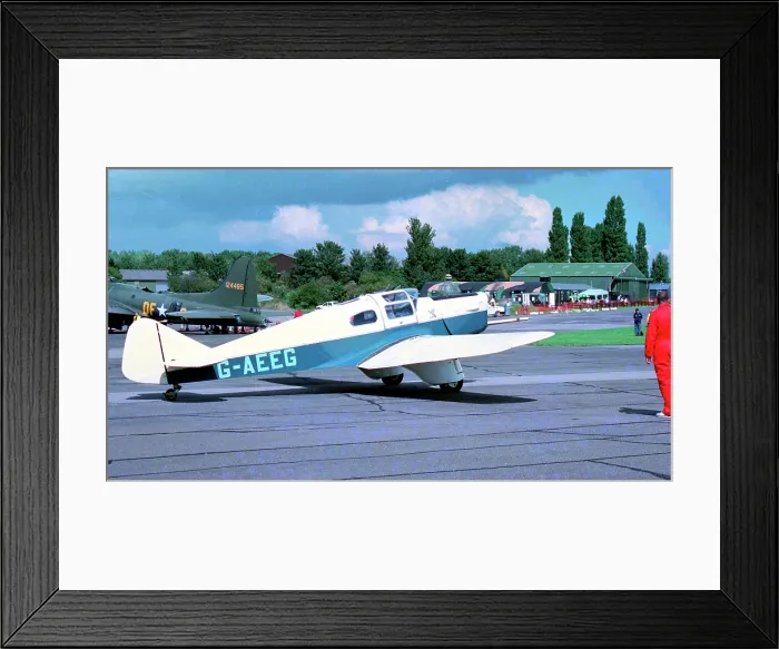 Framed Print : Miles M.3A Falcon Major G-AEEG Framed Print : Miles M.3A Falcon Major G-AEEG