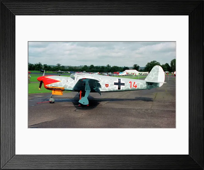 Framed Print : Nord N.1101 Noralpha G-BSMD Framed Print : Nord N.1101 Noralpha G-BSMD