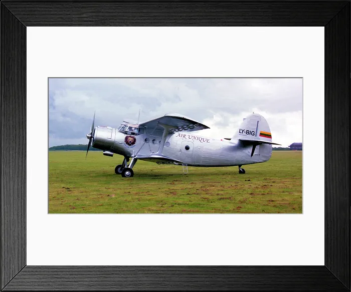 Framed Print : WSK-PZL An-2T LY-BIG Framed Print : WSK-PZL An-2T LY-BIG
