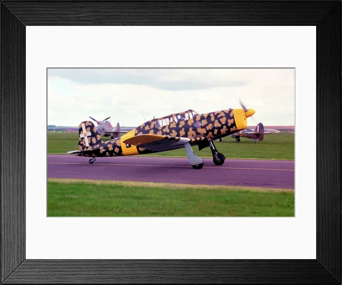 Framed Print : Fiat G.46 G-BBII - MM52801 Framed Print : Fiat G.46 G-BBII - MM52801