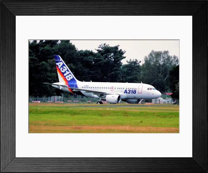 Framed Print : Airbus A318-122 F-WWIA Framed Print : Airbus A318-122 F-WWIA