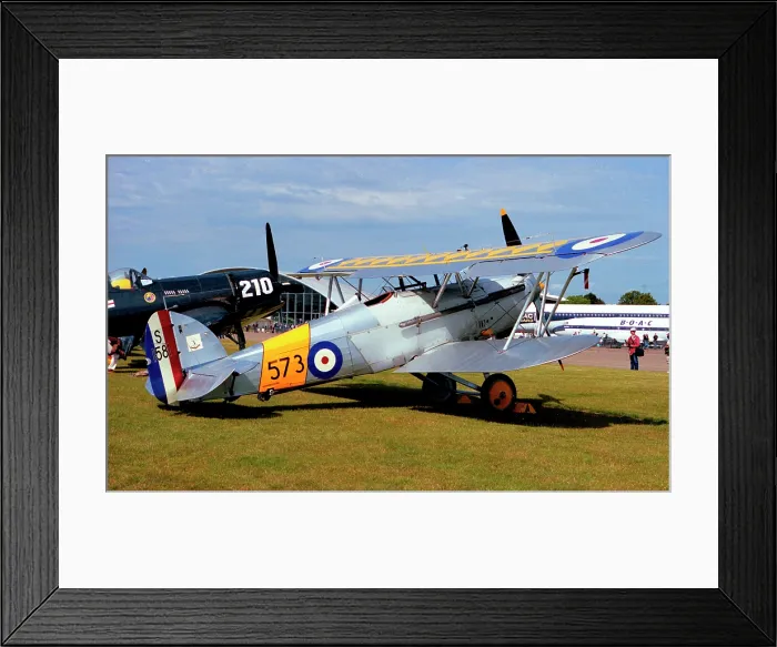 Framed Print : Hawker Nimrod I G-BWWK - S1581 Framed Print : Hawker Nimrod I G-BWWK - S1581