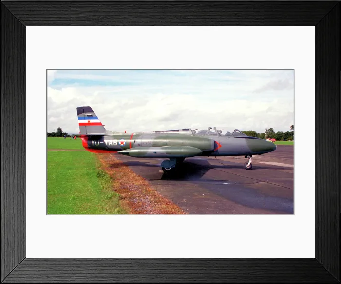 Framed Print : Soko Galeb G-2A YU-YAB Framed Print : Soko Galeb G-2A YU-YAB