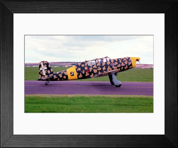 Framed Print : Fiat G.46 G-BBII - MM52801 Framed Print : Fiat G.46 G-BBII - MM52801