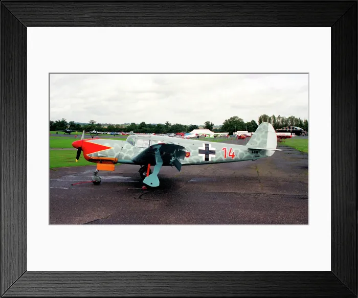 Framed Print : Nord N.1101 Noralpha G-BSMD Framed Print : Nord N.1101 Noralpha G-BSMD
