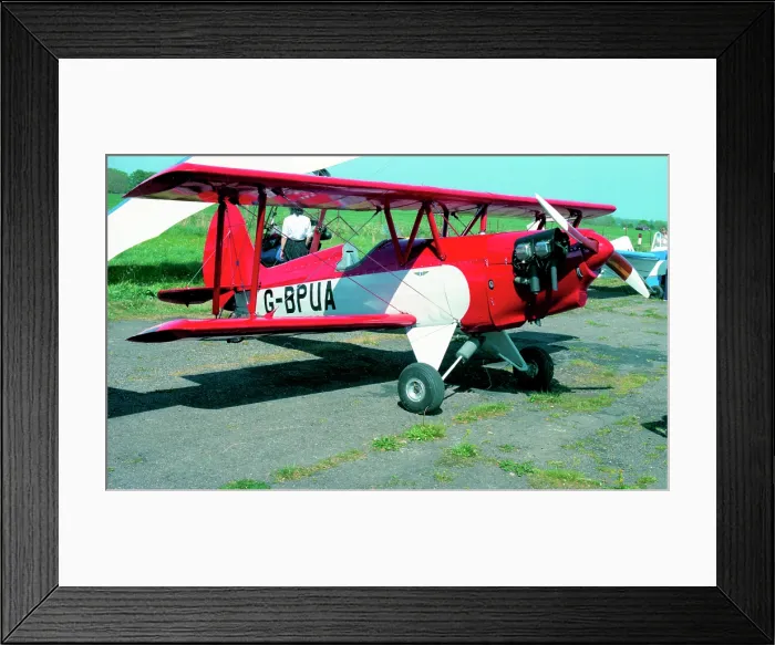 Framed Print : EAA Biplane P-2 G-BPUA Framed Print : EAA Biplane P-2 G-BPUA