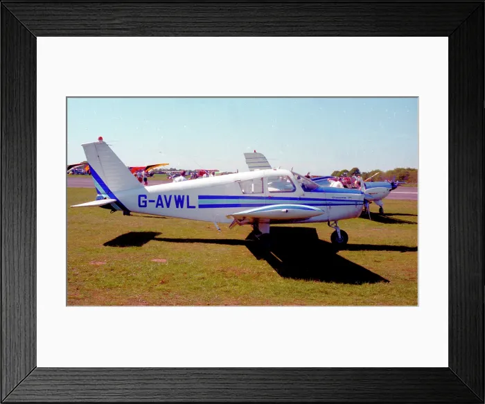 Framed Print : Piper Cherokee 140 G-AVWL Framed Print : Piper Cherokee 140 G-AVWL