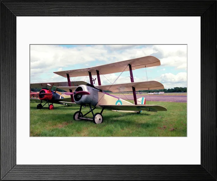 Framed Print : Sopwith LC-1T Triplane (Replica) G-BWRA Framed Print : Sopwith LC-1T Triplane (Replica) G-BWRA