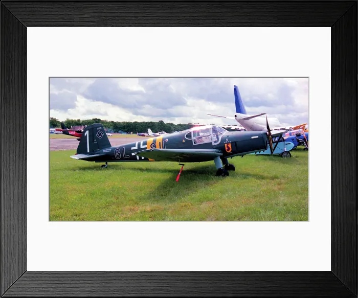 Framed Print : Bucker Bu.181B-1 Bestmann G-GLSU Framed Print : Bucker Bu.181B-1 Bestmann G-GLSU
