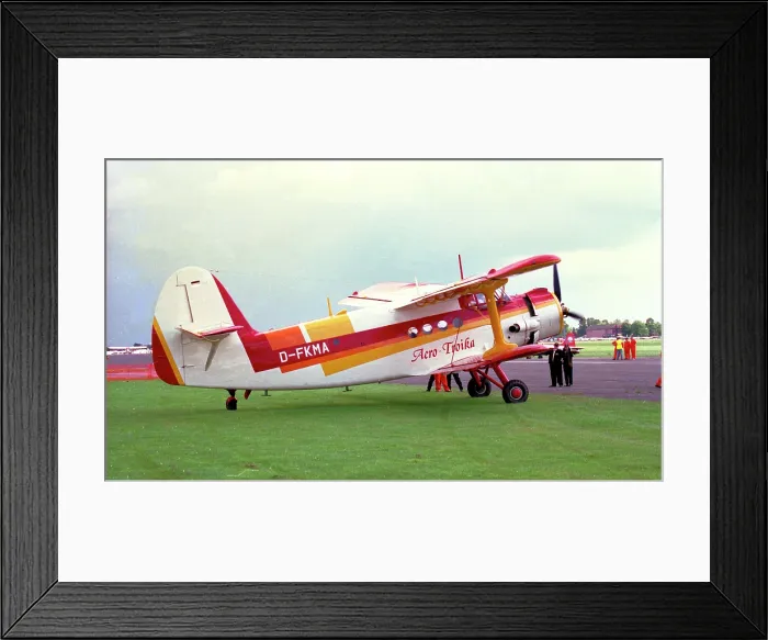 Framed Print : Antonov An-2T D-FKMA Framed Print : Antonov An-2T D-FKMA