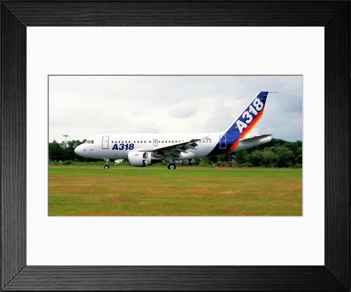 Framed Print : Airbus A318-122 F-WWIA Framed Print : Airbus A318-122 F-WWIA