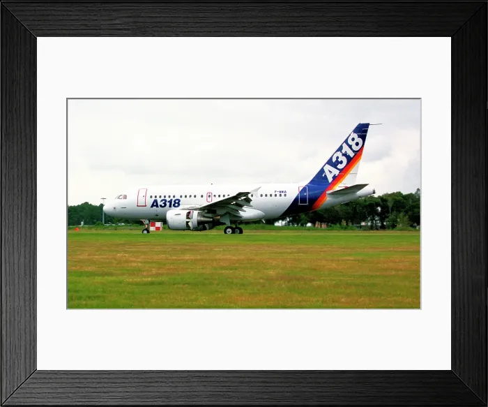 Framed Print : Airbus A318-122 F-WWIA Framed Print : Airbus A318-122 F-WWIA