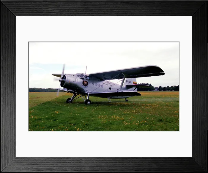 Framed Print : WSK-PZL An-2T LY-BIG Framed Print : WSK-PZL An-2T LY-BIG