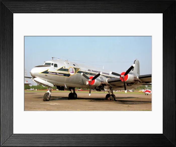 Framed Print : Douglas C-54Q Skymaster N44914 Framed Print : Douglas C-54Q Skymaster N44914