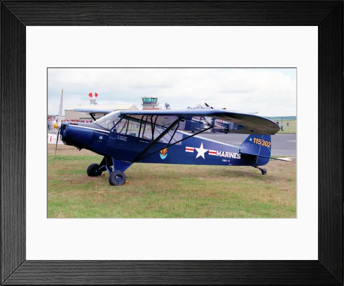 Framed Print : Piper PA-18 Super Cub G-BJTP Framed Print : Piper PA-18 Super Cub G-BJTP