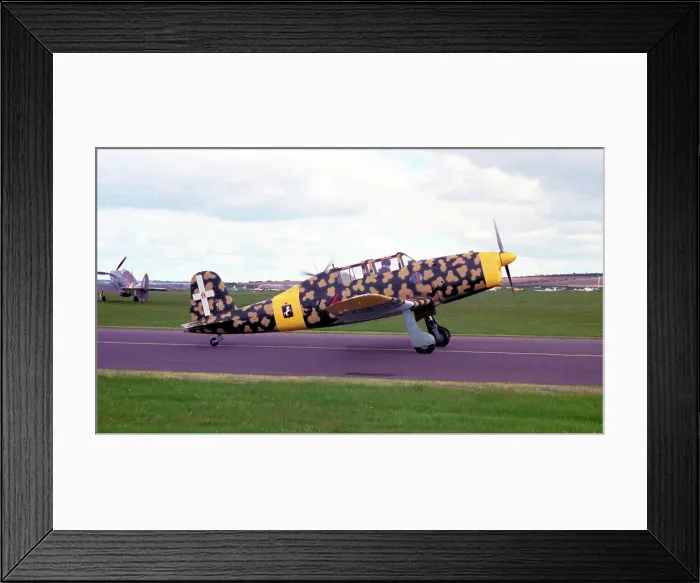 Framed Print : Fiat G.46 G-BBII - MM52801 Framed Print : Fiat G.46 G-BBII - MM52801
