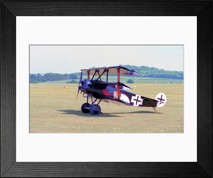 Framed Print : Fokker Dr.1 Replica G-BVGZ Framed Print : Fokker Dr.1 Replica G-BVGZ