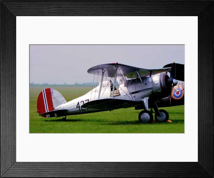 Framed Print : Gloster Gladiator I G-AMRK Framed Print : Gloster Gladiator I G-AMRK