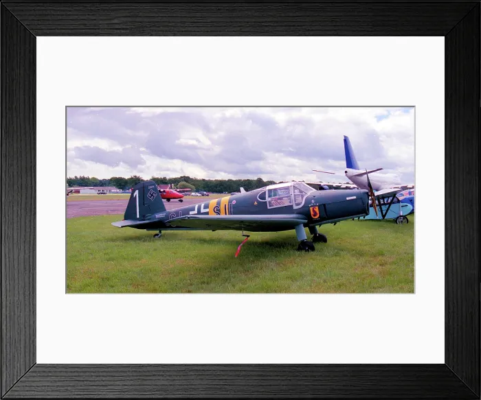 Framed Print : Bucker Bu.181B-1 Bestmann G-GLSU Framed Print : Bucker Bu.181B-1 Bestmann G-GLSU