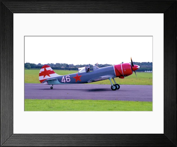 Framed Print : Yakovlev Yak-50 RA-02246 Framed Print : Yakovlev Yak-50 RA-02246