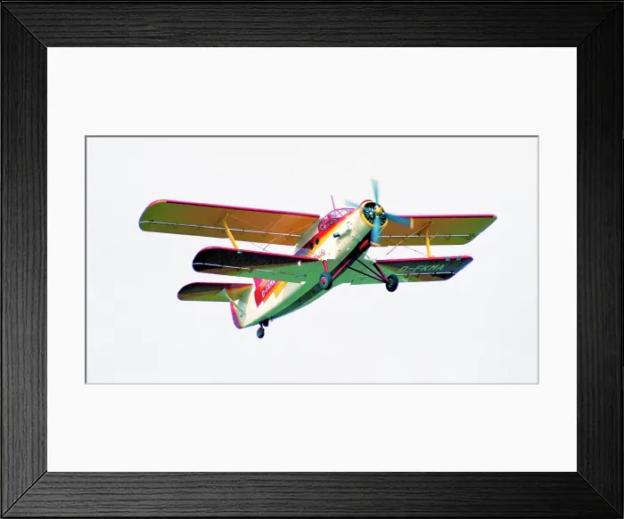Framed Print : Antonov An-2T D-FKMA Framed Print : Antonov An-2T D-FKMA