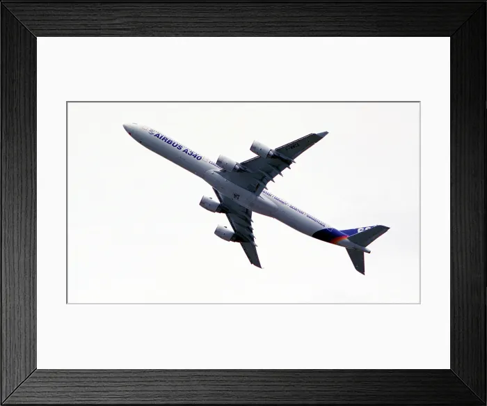 Framed Print : Airbus A340-600 F-WWCA Framed Print : Airbus A340-600 F-WWCA