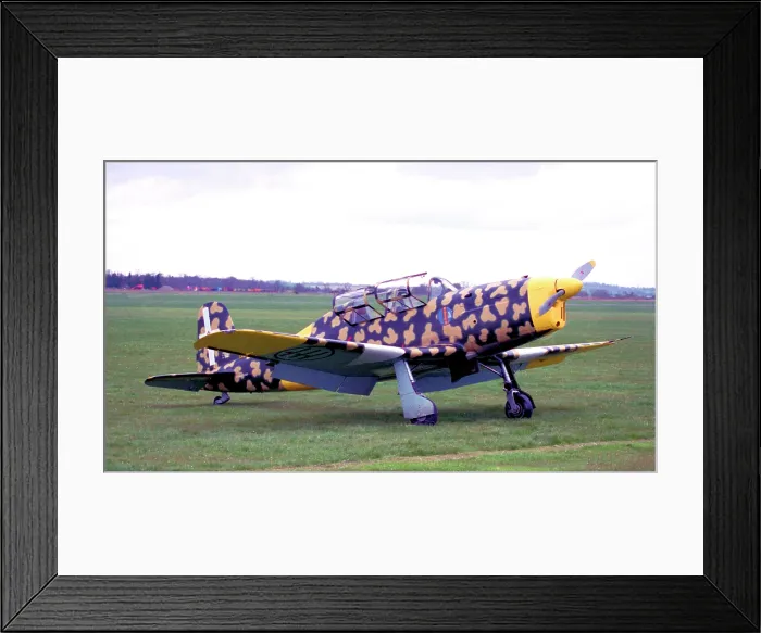 Framed Print : Fiat G.46 G-BBII - MM52801 Framed Print : Fiat G.46 G-BBII - MM52801