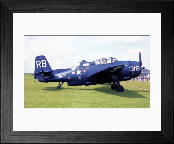 Framed Print : Grumman TBM-3R Avenger HB-RDG Framed Print : Grumman TBM-3R Avenger HB-RDG