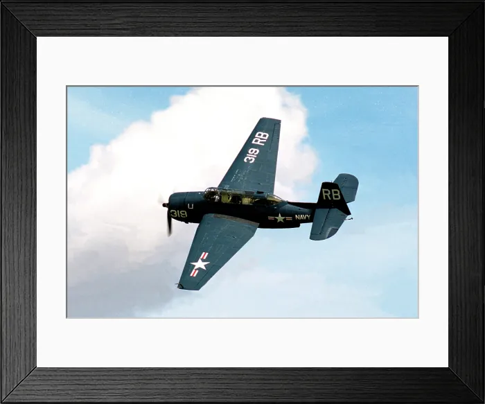Framed Print : Grumman TBM-3R Avenger HB-RDG Framed Print : Grumman TBM-3R Avenger HB-RDG