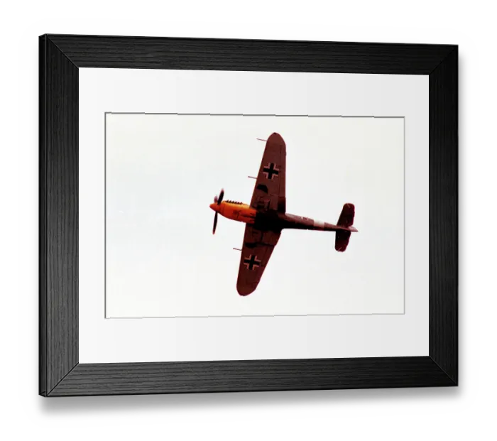 Framed Print : Hispano HA.1112-M1L Buchon G-BOML Framed Print : Hispano HA.1112-M1L Buchon G-BOML