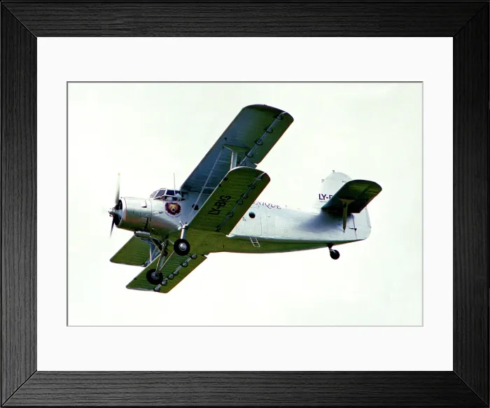 Framed Print : WSK-PZL An-2T LY-BIG Framed Print : WSK-PZL An-2T LY-BIG