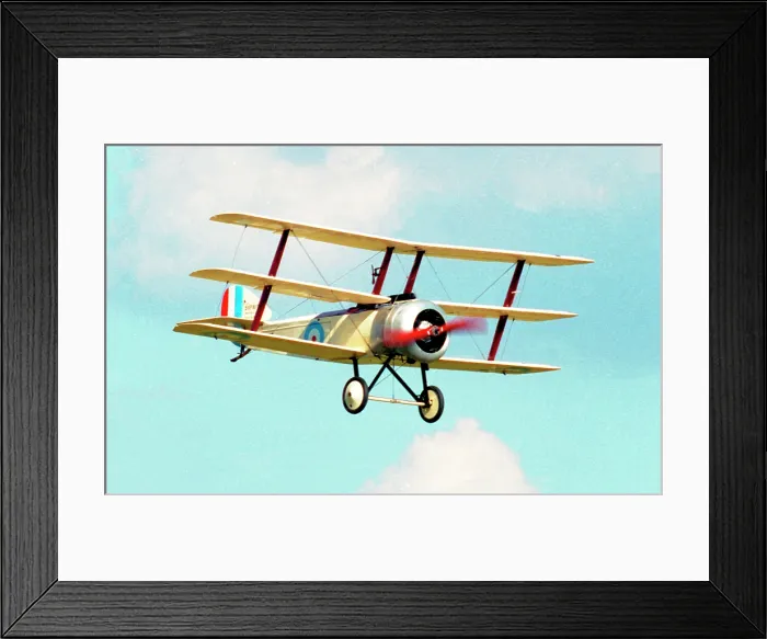 Framed Print : Sopwith LC-1T Triplane (Replica) G-BWRA Framed Print : Sopwith LC-1T Triplane (Replica) G-BWRA