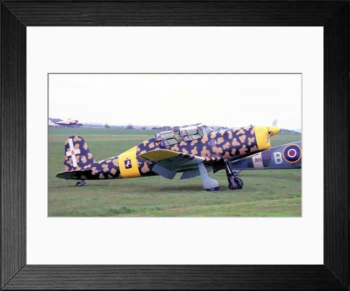 Framed Print : Fiat G.46 G-BBII - MM52801 Framed Print : Fiat G.46 G-BBII - MM52801
