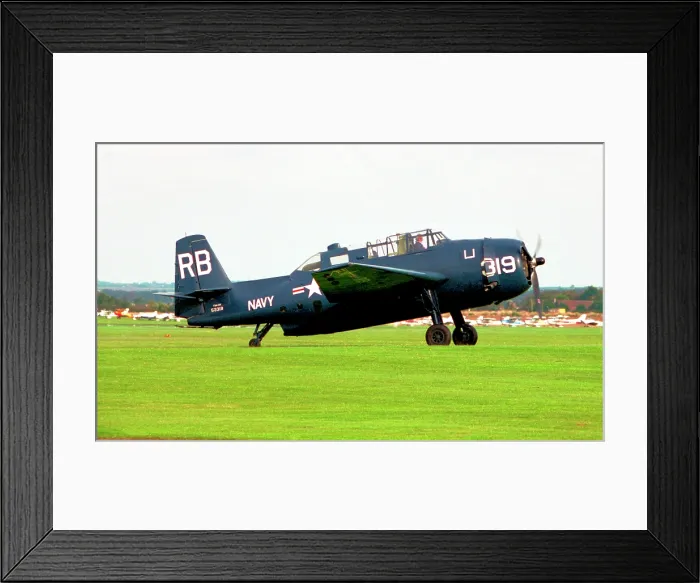 Framed Print : Grumman TBM-3R Avenger HB-RDG Framed Print : Grumman TBM-3R Avenger HB-RDG