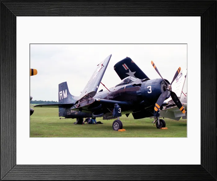 Framed Print : Douglas AD-4NA Skyraider F-AZDP Framed Print : Douglas AD-4NA Skyraider F-AZDP