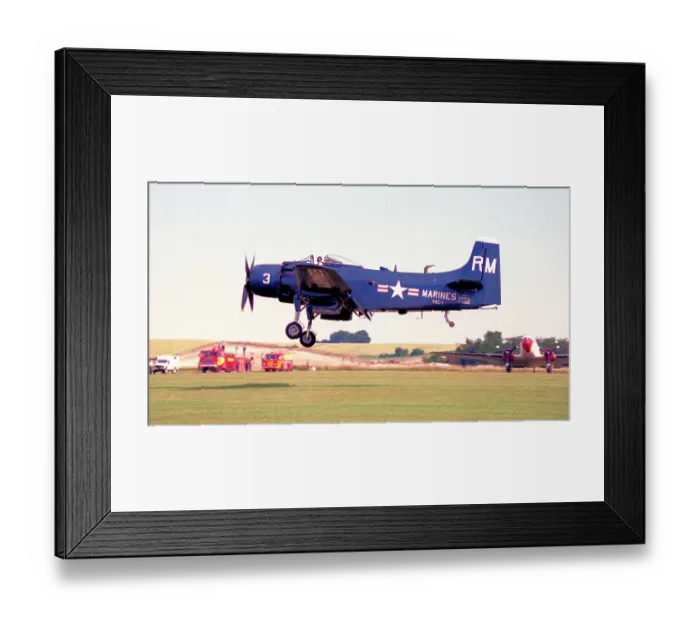 Framed Print : Douglas AD-4NA Skyraider F-AZDP Framed Print : Douglas AD-4NA Skyraider F-AZDP