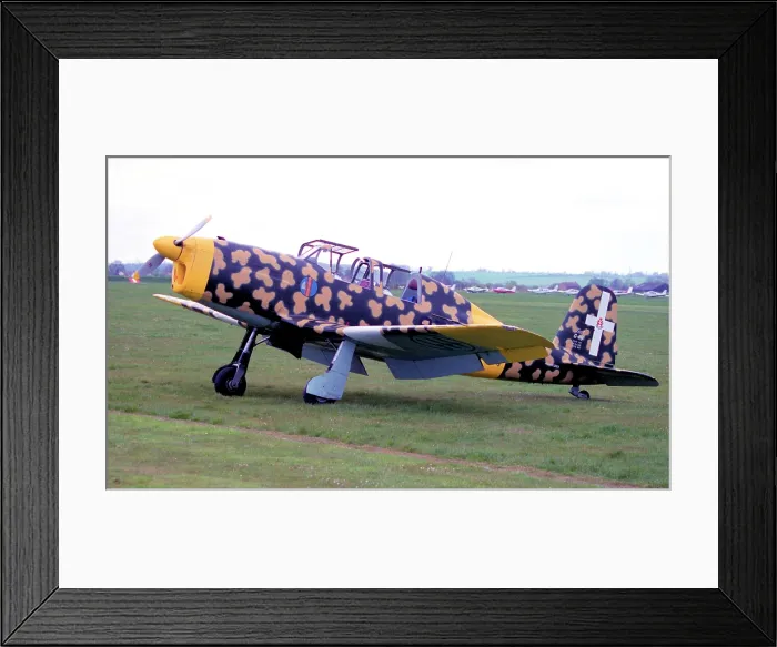 Framed Print : Fiat G.46 G-BBII - MM52801 Framed Print : Fiat G.46 G-BBII - MM52801