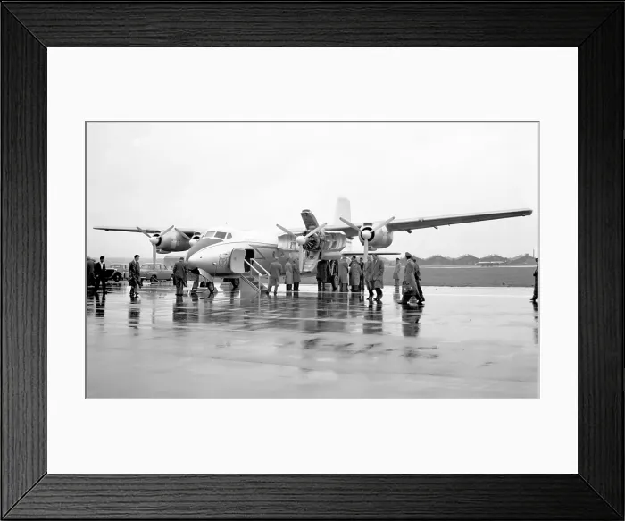 Framed Print : Handley Page Reading Herald G-AODF Framed Print : Handley Page Reading Herald G-AODF