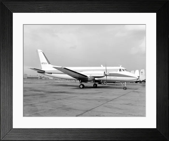 Framed Print : Grumman G-159 Gulfstream I N720G Framed Print : Grumman G-159 Gulfstream I N720G