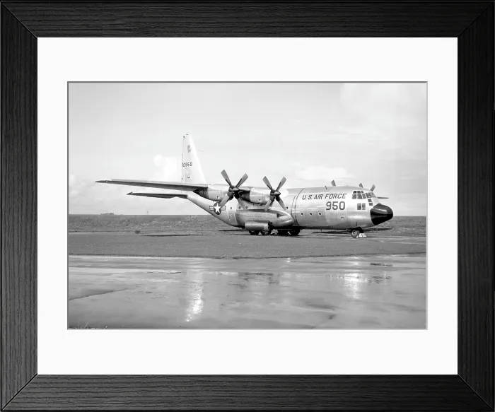Framed Print : Lockheed C-130B Hercules 61-0950 Framed Print : Lockheed C-130B Hercules 61-0950