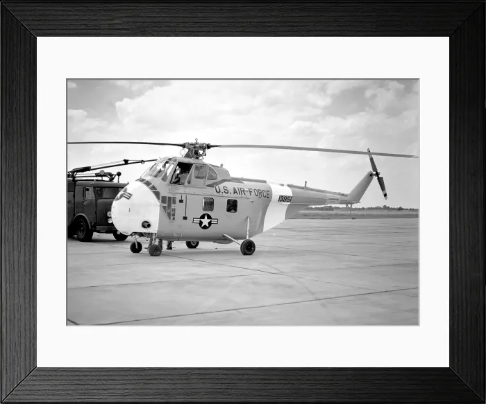 Framed Print : Sikorsky H-19B Chickasaw 51-3951 Framed Print : Sikorsky H-19B Chickasaw 51-3951