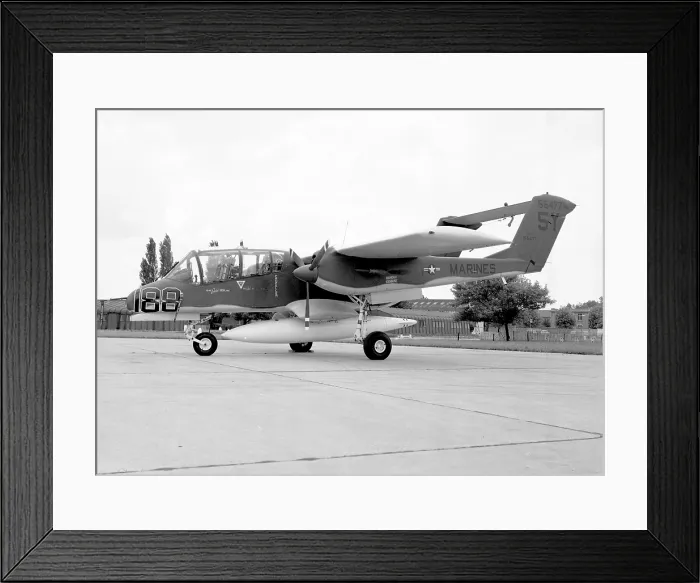 Framed Print : Rockwell OV-10A 155477 Framed Print : Rockwell OV-10A 155477