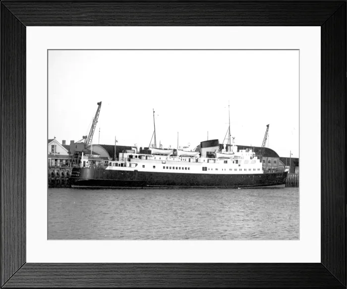 Framed Print : SS Brighton VI