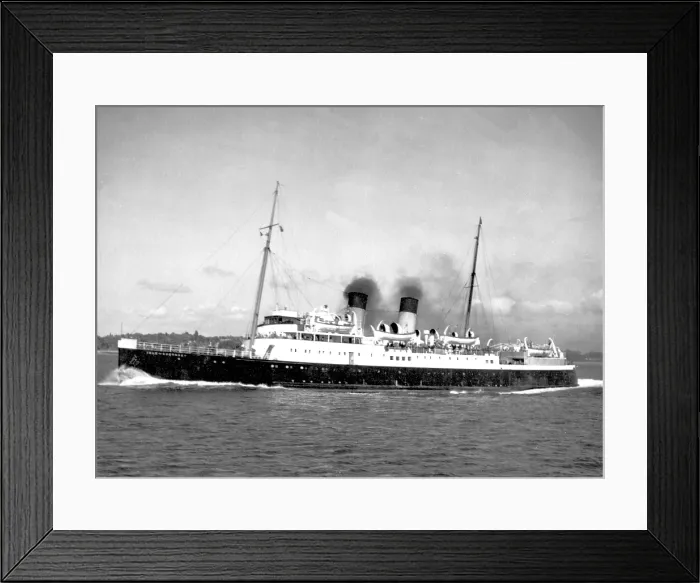 Framed Print : SS Isle of Guernsey Framed Print : SS Isle of Guernsey