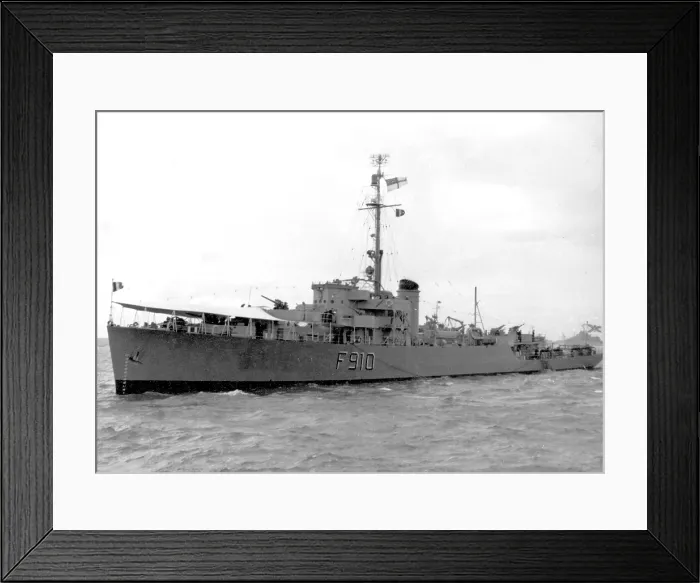 Framed Print : Lt. Ter Zee Victor Billet F910, Tacoma-class frigate Framed Print : Lt. Ter Zee Victor Billet F910, Tacoma-class frigate